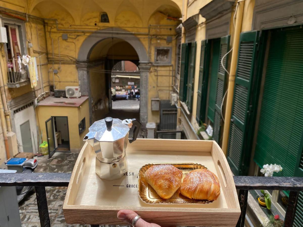 Home In Love: Vicoletto Dei Presepi Napoli Eksteriør bilde